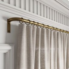 Brass Curtain Fittings